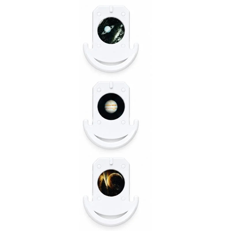 Galaxy Starry Sky Lamp Box | 2-in-1 Projector Night Light with 3 Projection Lenses | Built-in Night Light